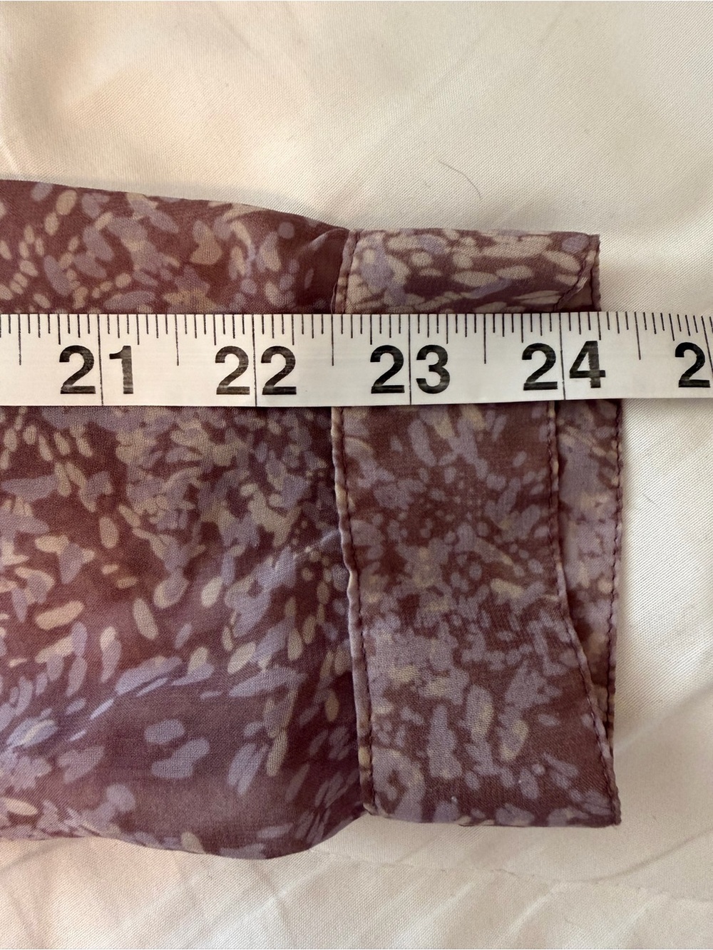 Forever 21 Contemporary Purple Floral Blouse Size M - Picture 8 of 10